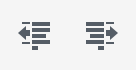 text indents icon